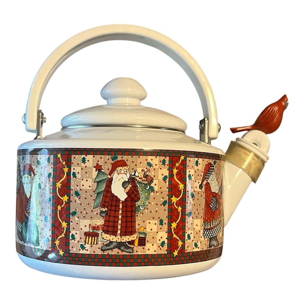 Snowman Metal Kettle & Lid by Sakura